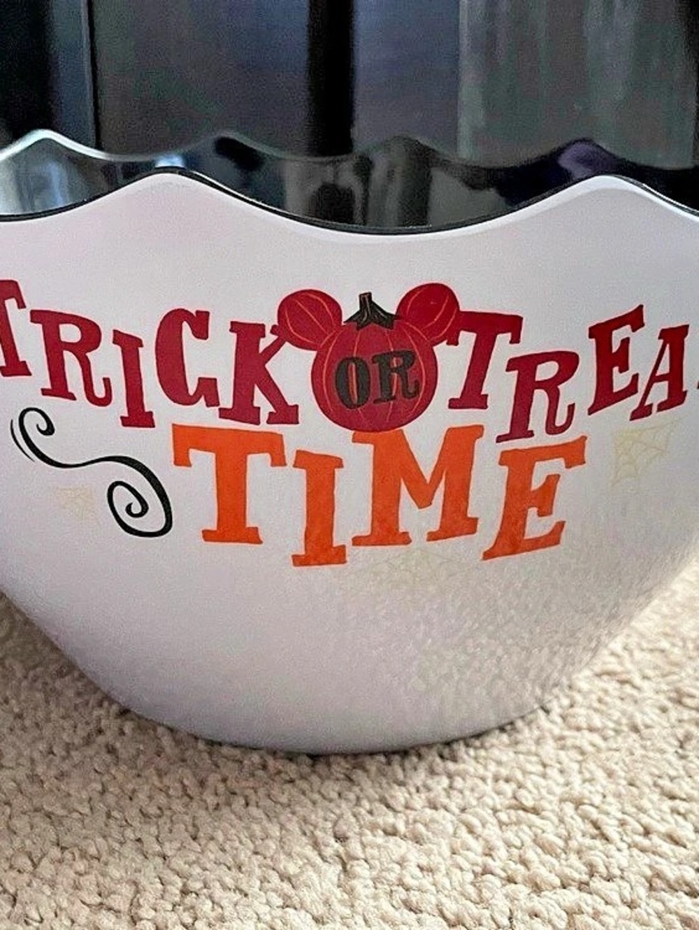 Disney Halloween Trick or Treat Candy Bowl